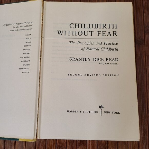 Childbirth Without Fear: The Principles & Practice by Grantly Dick-Read 2nd Ed - Picture 3 of 12